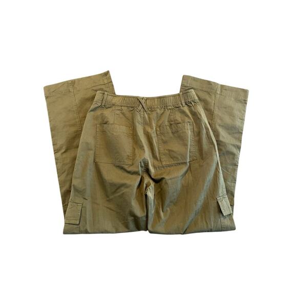 Altar’d State Hunter Green Cargo Pants Mid Rise Wide Leg Women’s Large - Picture 2 of 6